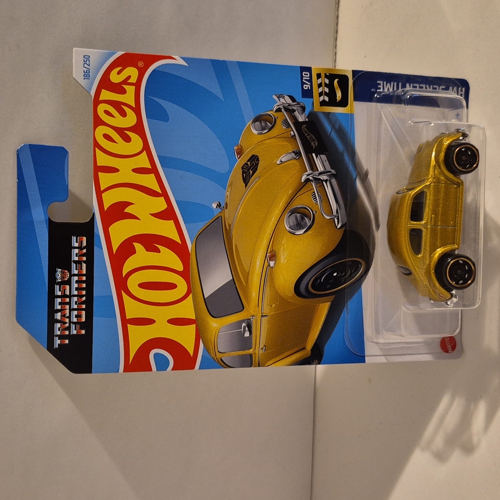 D1 Hot Wheels  Volkswagen Beetle transformers  Bumblebee shipping prote…